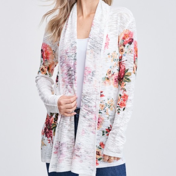 Floral Love Cardigan - Picture 2 of 4